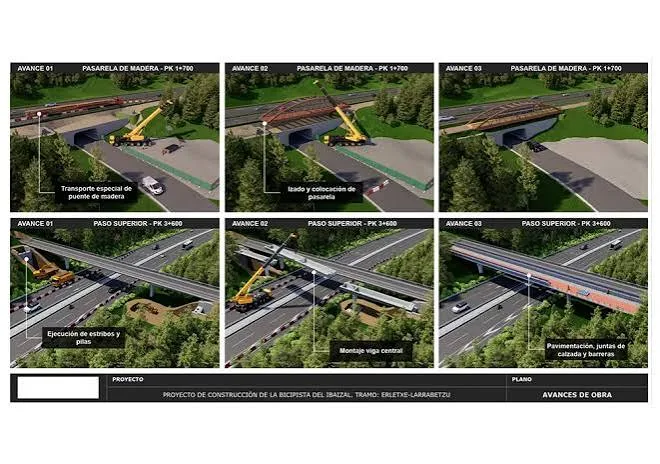 Planos técnicos de una obra civil de Consmaga