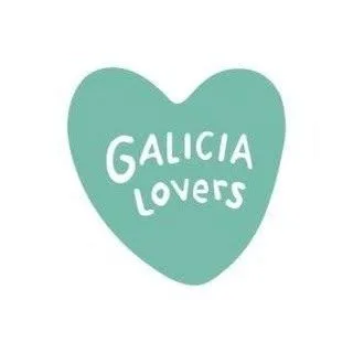 Logotipo con corazón de Galicia Lovers