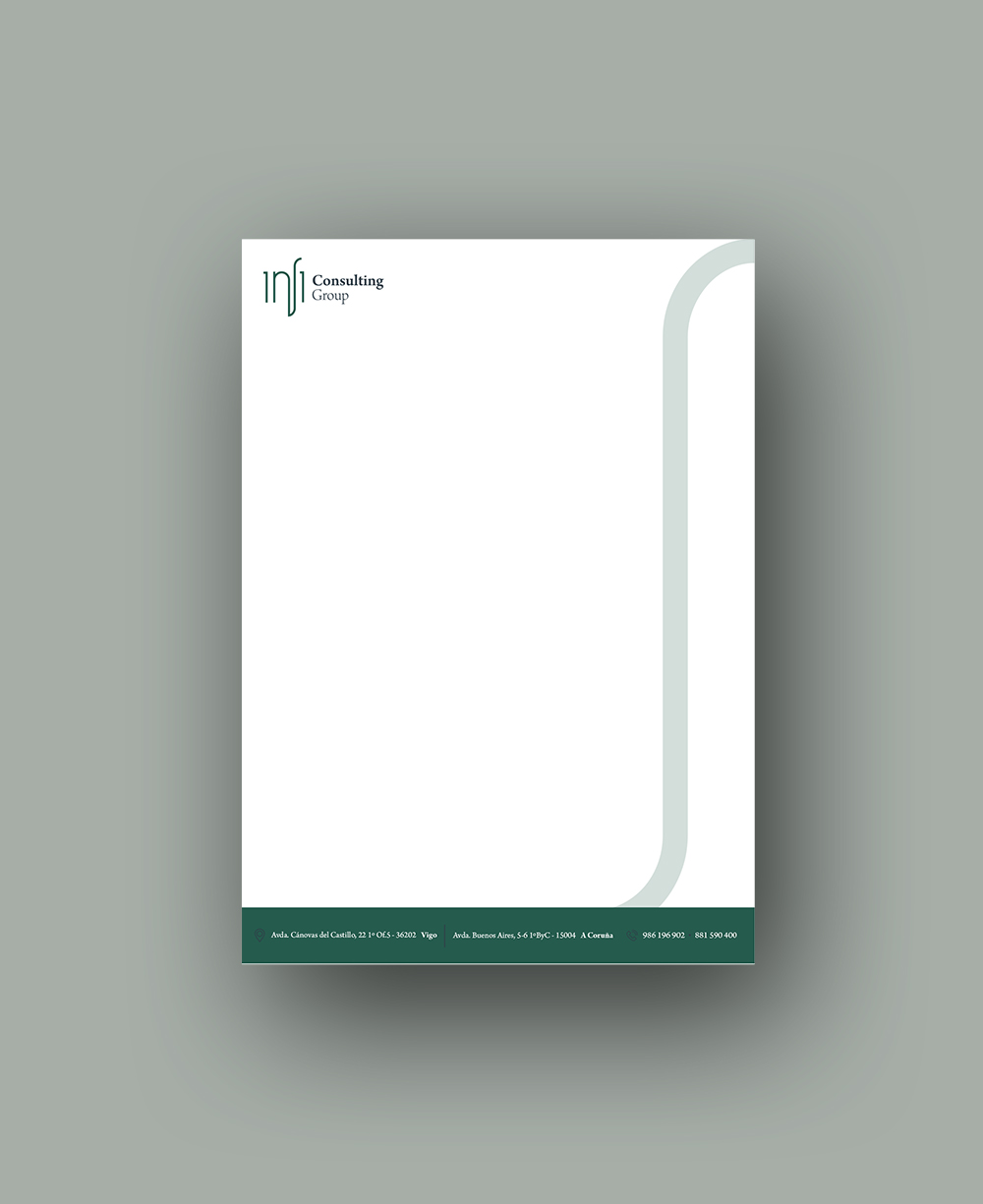 Portada del proyecto Infi Consulting Group