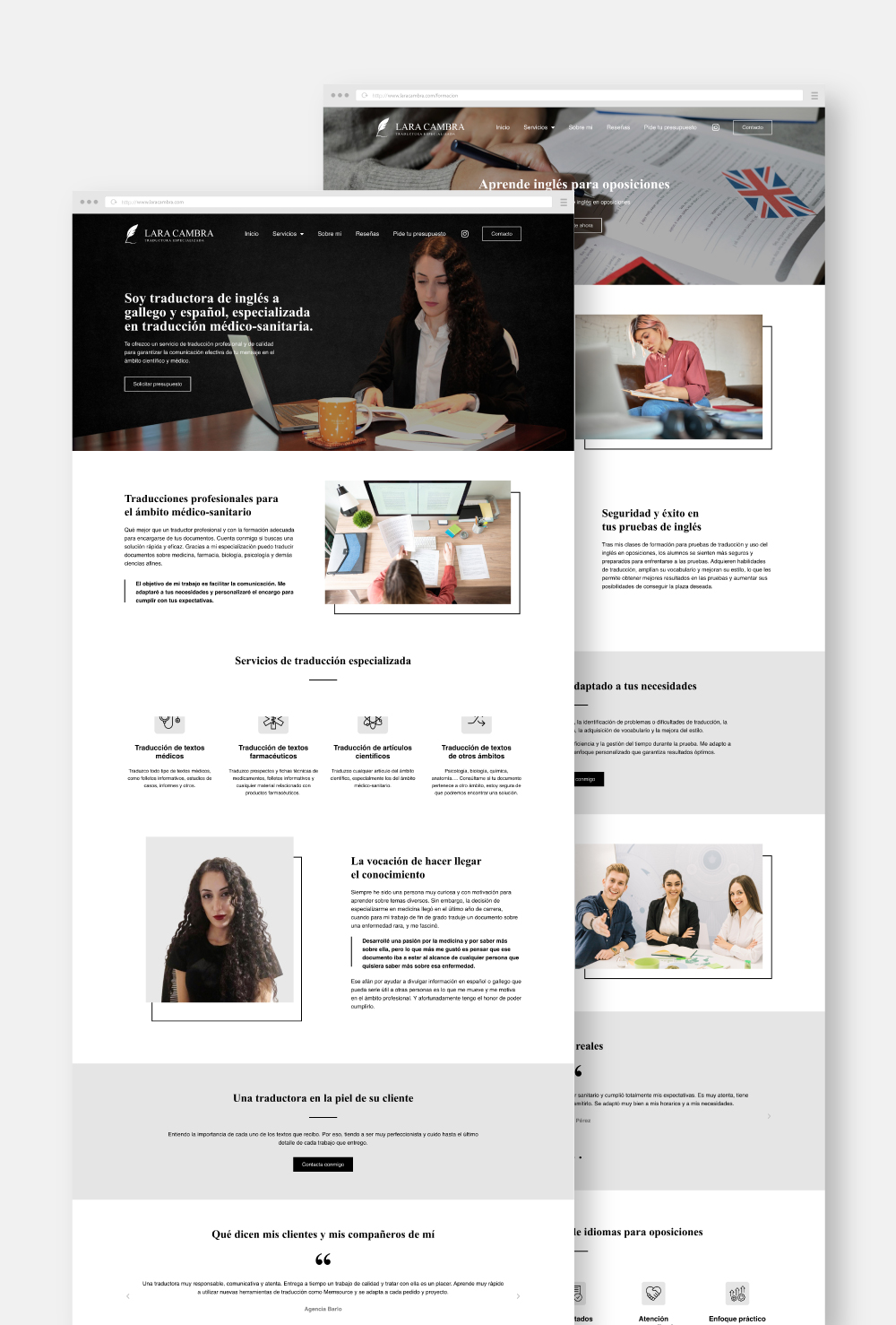 Portada del proyecto Lara Cambra