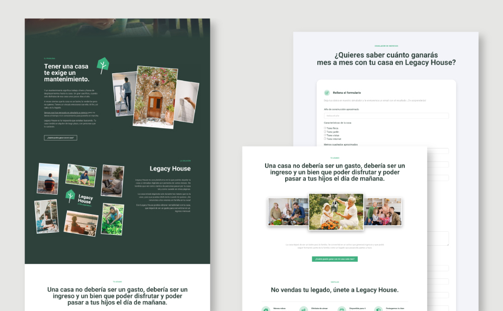 Portada del proyecto Legacy House