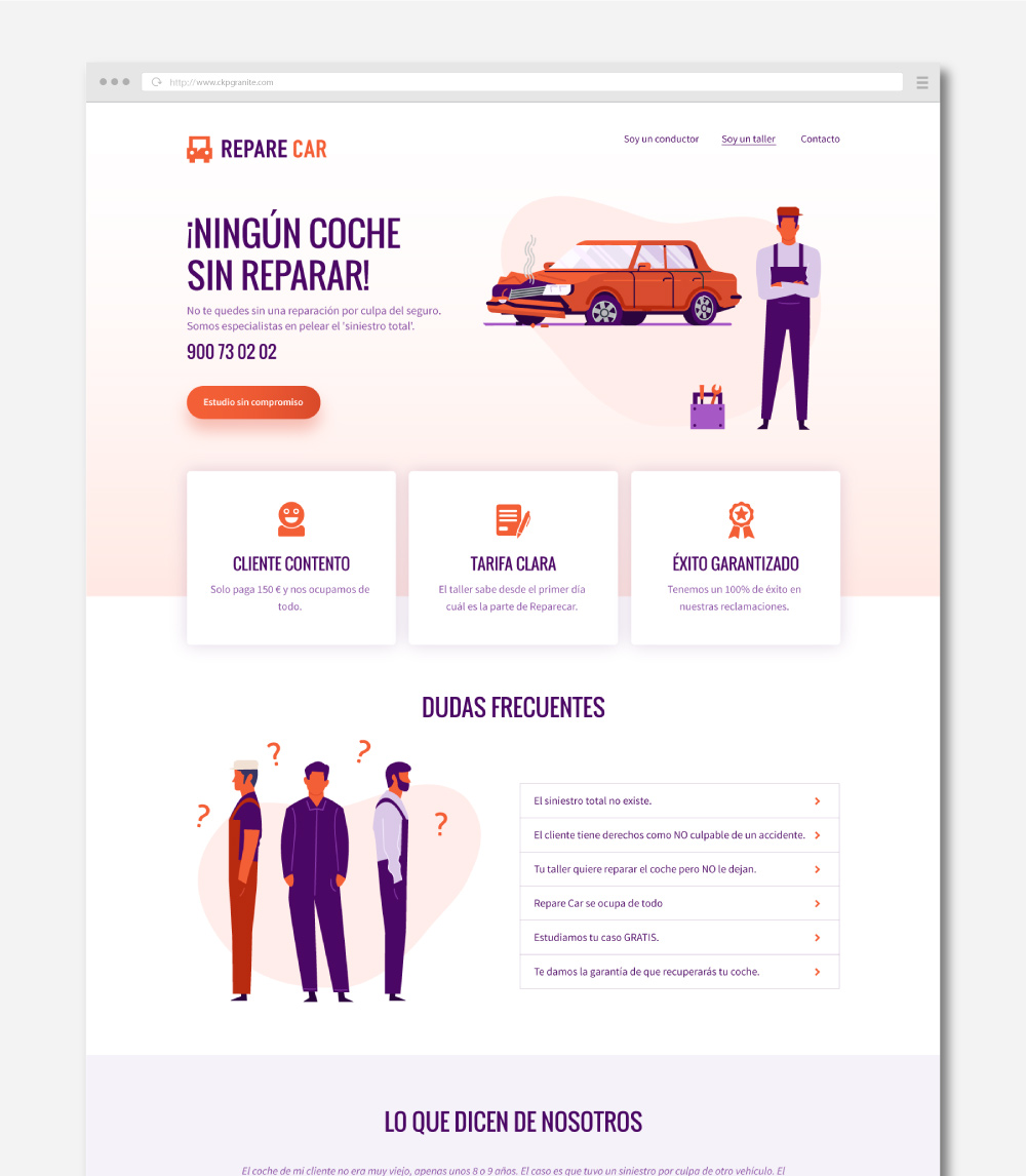 Portada del proyecto Reparecar